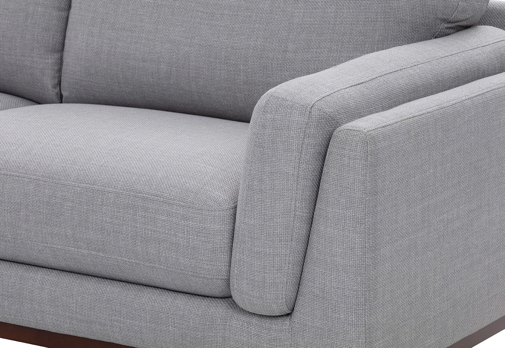 LAURIE CORNER LHF CHAISE LIGHT GREY