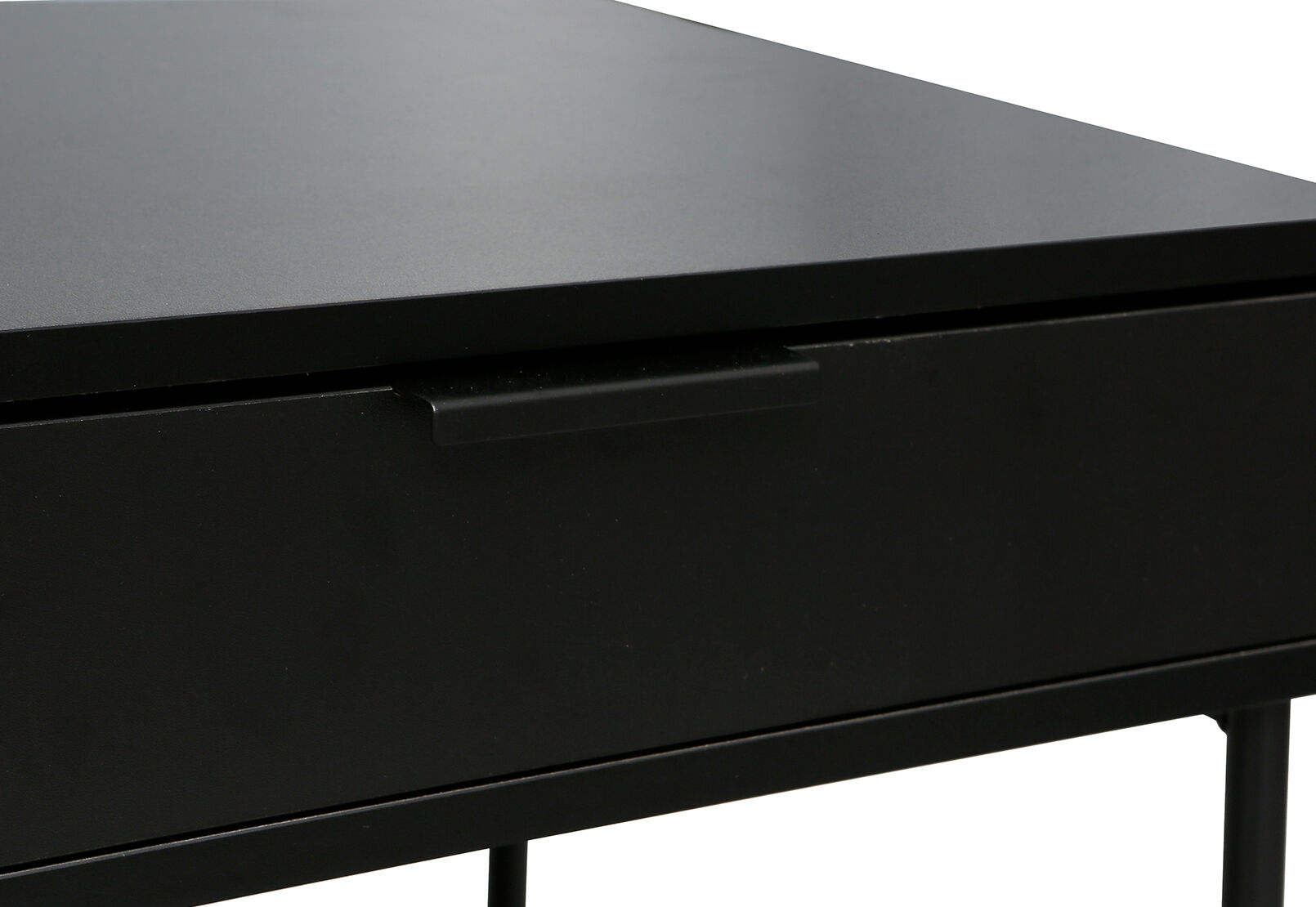 HESTER BLACK BEDSIDE TABLE BLACK