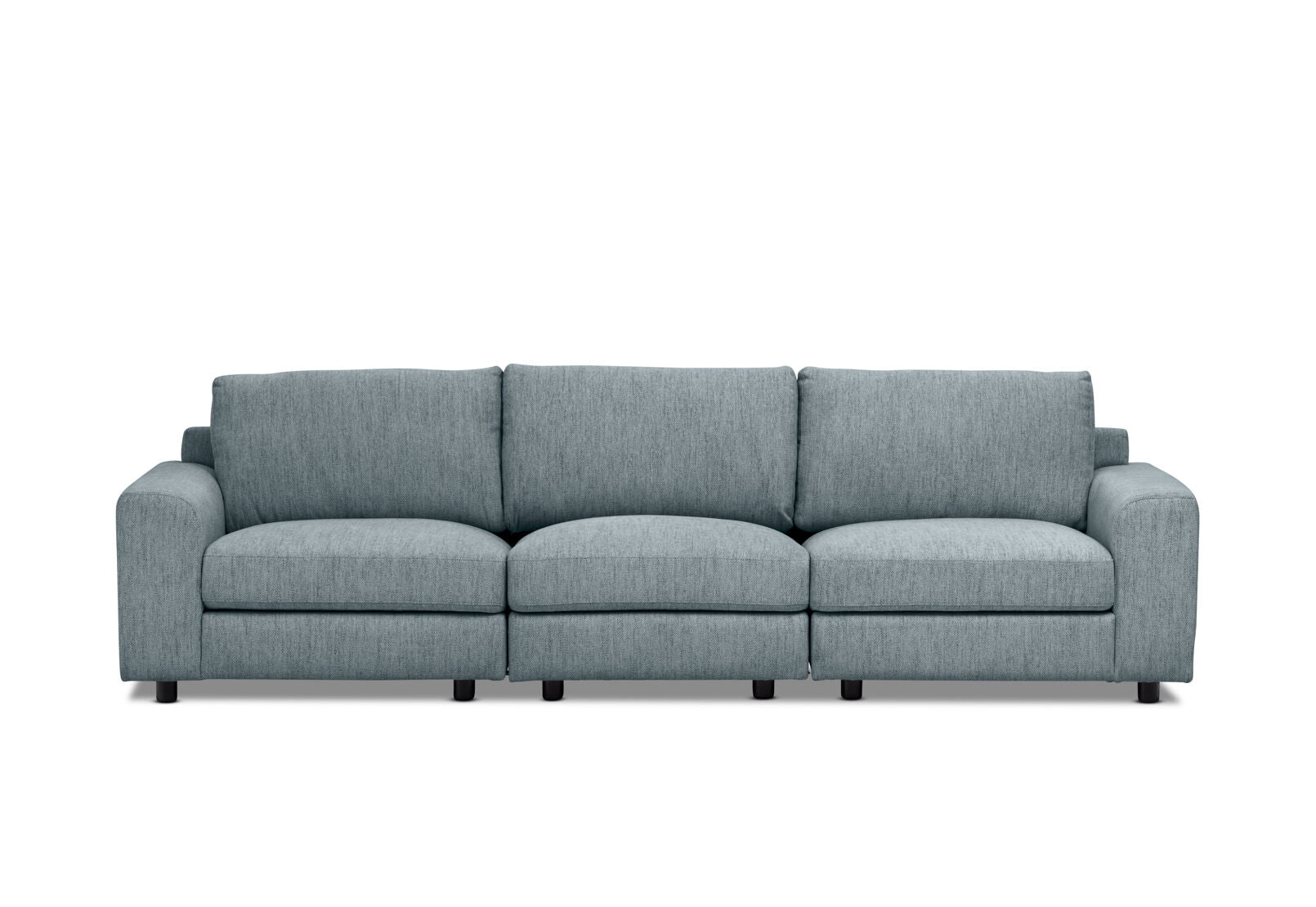 VERONICA FABRIC 3.5 SEATER MODULAR LOUNGE TEAL
