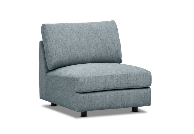 VERONICA FABRIC 3.5 SEATER MODULAR LOUNGE TEAL