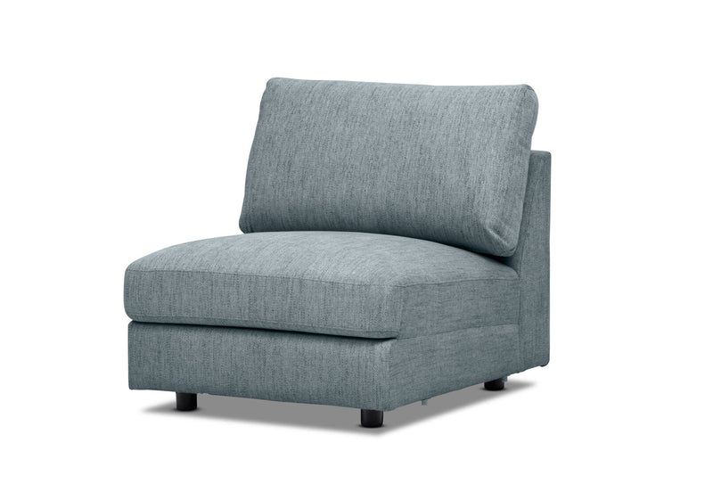 VERONICA FABRIC 3.5 SEATER MODULAR LOUNGE TEAL