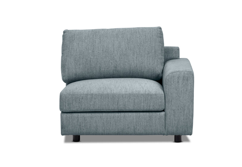 VERONICA FABRIC 3.5 SEATER MODULAR LOUNGE TEAL