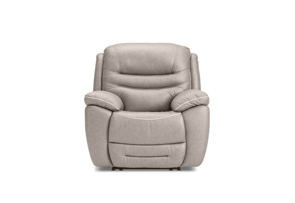 FEDERER FABRIC RECLINER LIGHT GREY