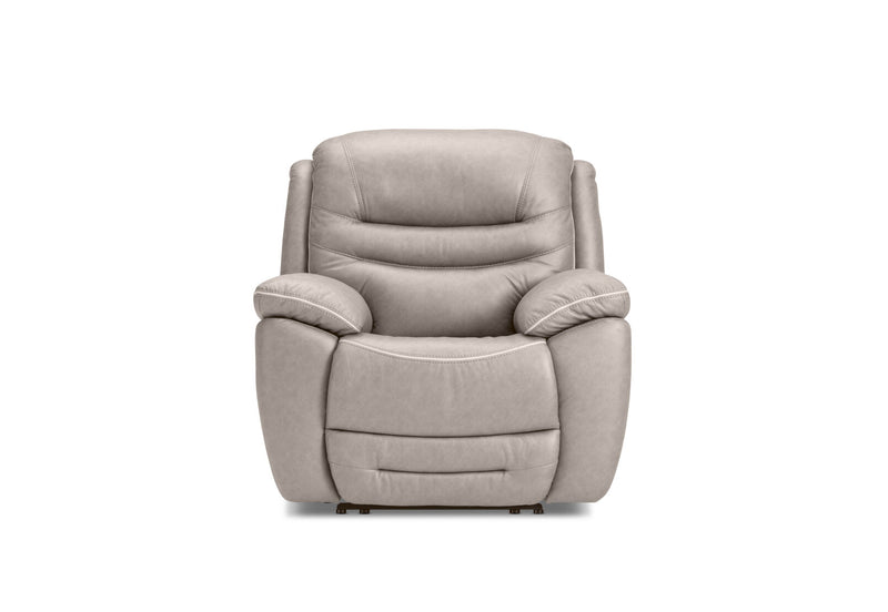 FEDERER FABRIC RECLINER LIGHT GREY
