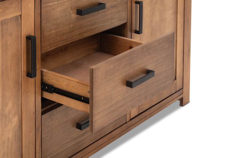 HELMOND BUFFET RUSTIC PINE