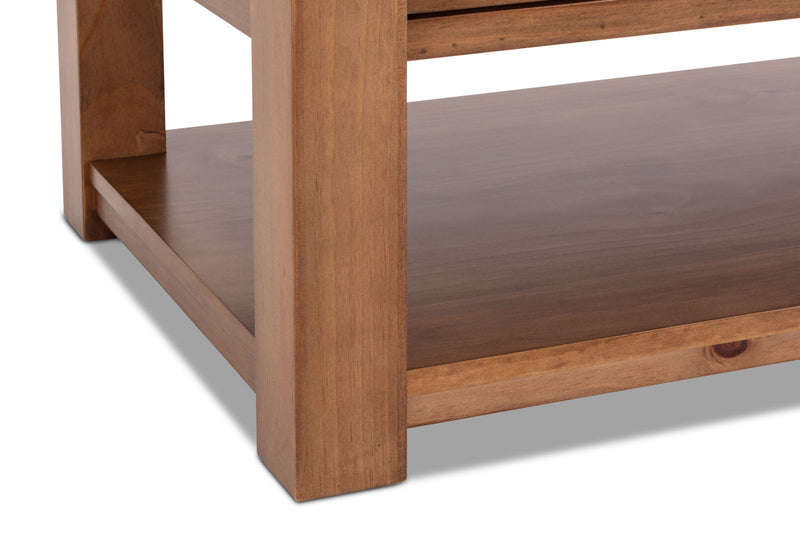 HELMOND COFFEE TABLE 	RUSTIC PINE