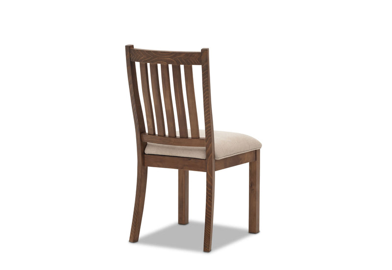 HELMOND DINING CHAIR 	RUSTIC PINE