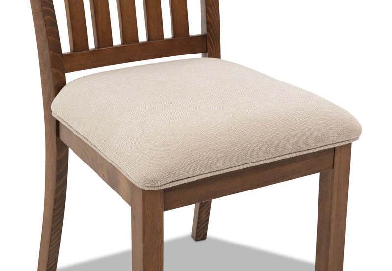 HELMOND DINING CHAIR 	RUSTIC PINE