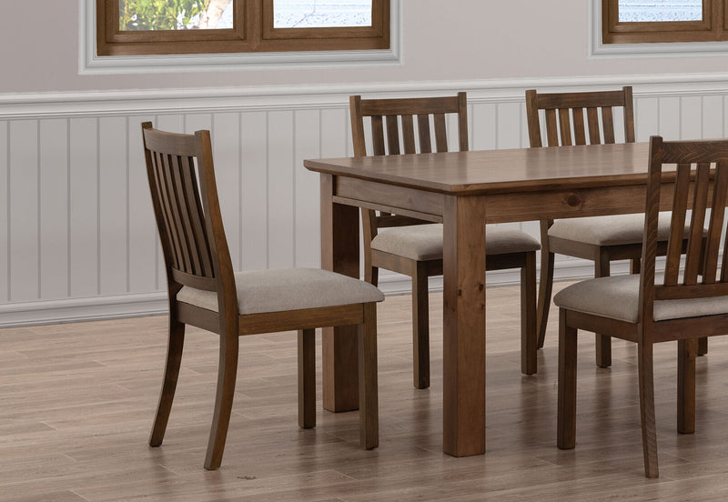 HELMOND DINING CHAIR 	RUSTIC PINE