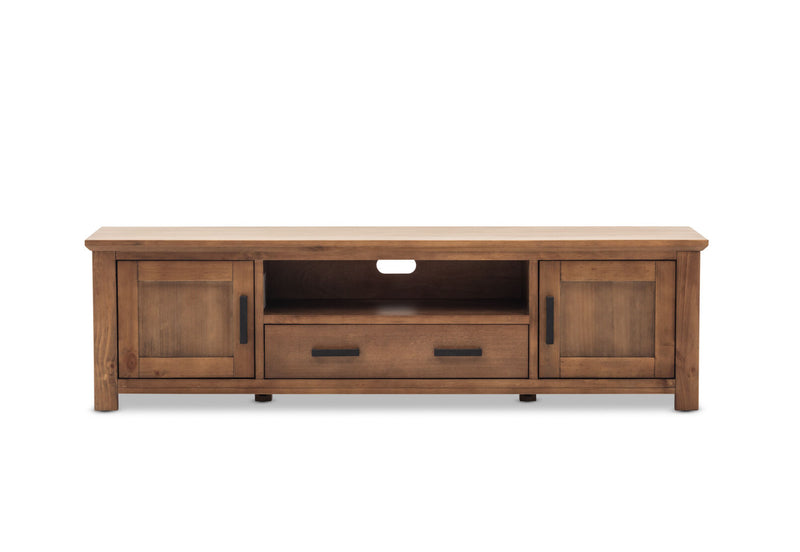 HELMOND ENTERTAINMENT UNIT RUSTIC PINE