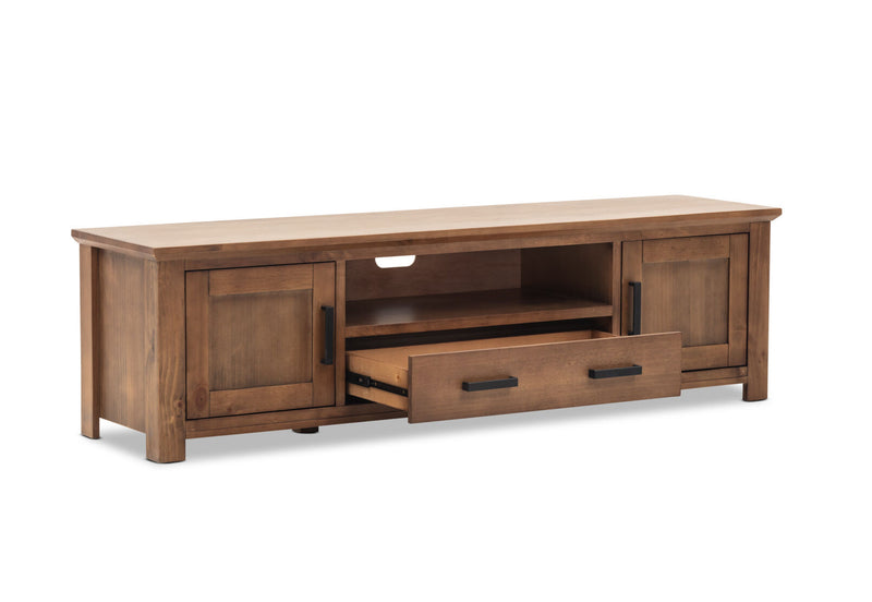 HELMOND ENTERTAINMENT UNIT RUSTIC PINE