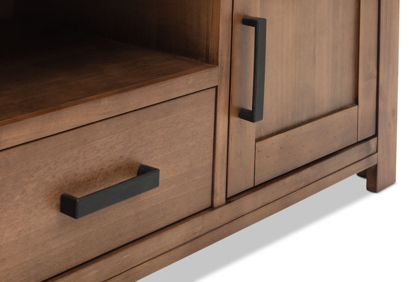 HELMOND ENTERTAINMENT UNIT RUSTIC PINE