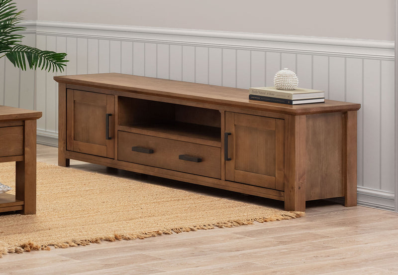 HELMOND ENTERTAINMENT UNIT RUSTIC PINE