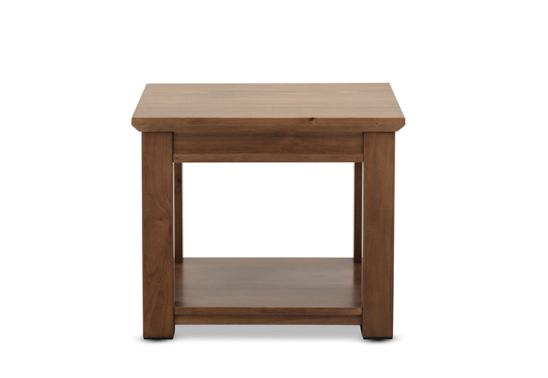 HELMOND LAMP TABLE RUSTIC PINE