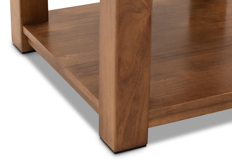 HELMOND LAMP TABLE RUSTIC PINE