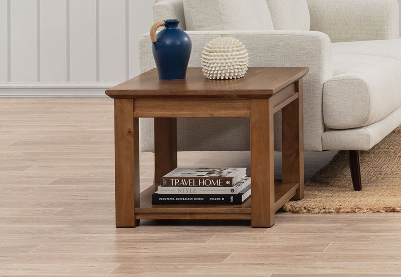 HELMOND LAMP TABLE RUSTIC PINE