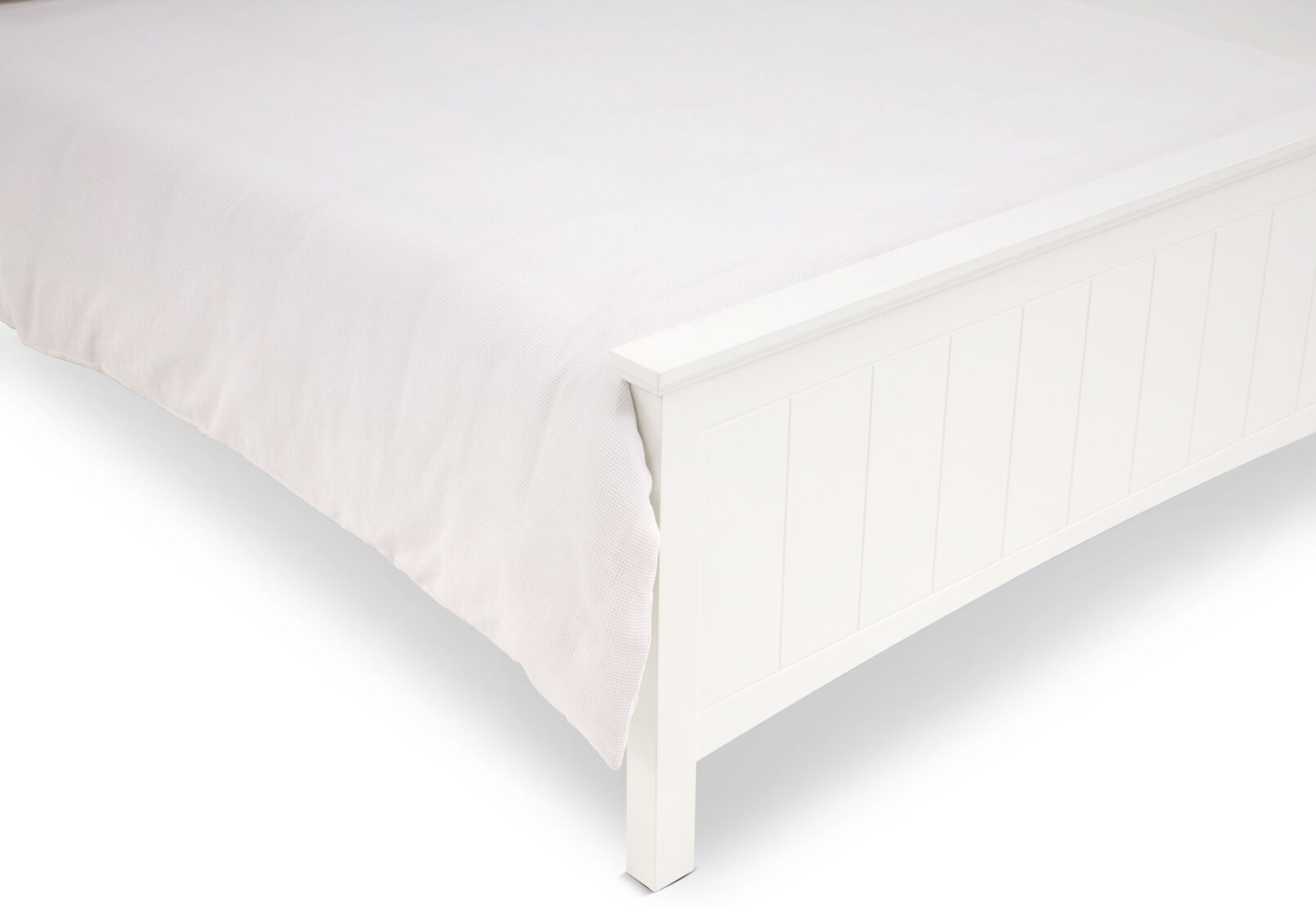 COPELAND DOUBLE BED WHITE