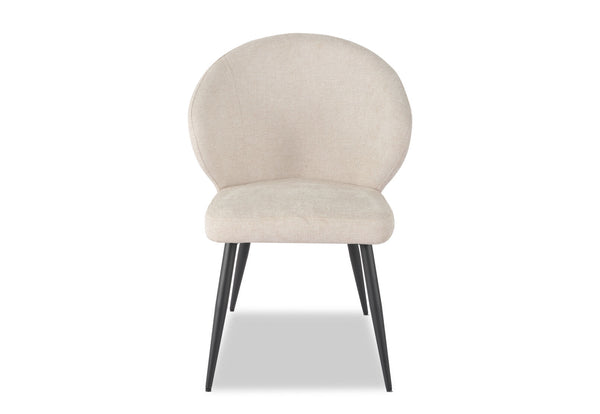 REYNOLDS SET OF 2 DINING CHAIRS 	BEIGE