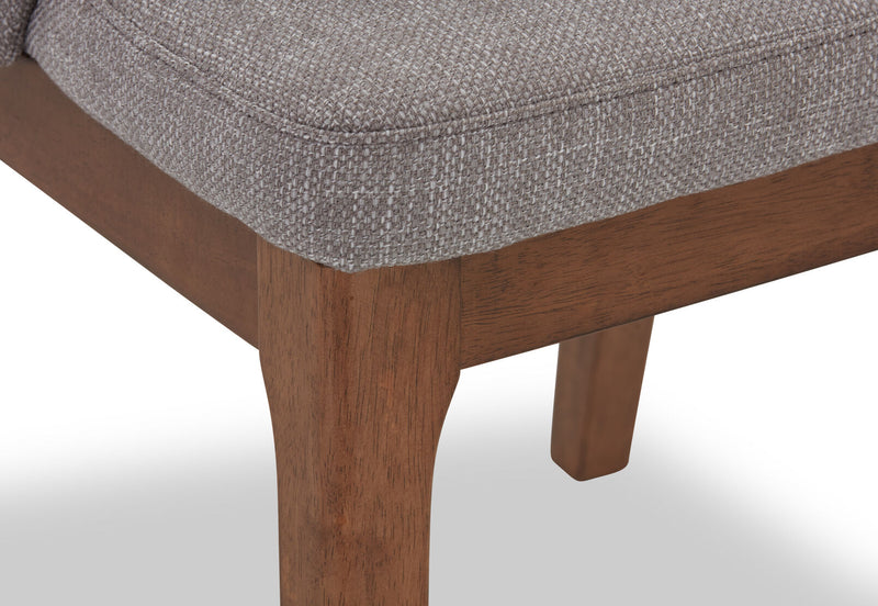 WESTLEY DINING CHAIR 	LIGHT GREY