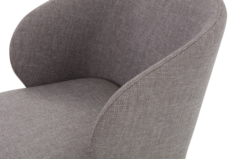 WESTLEY DINING CHAIR 	LIGHT GREY