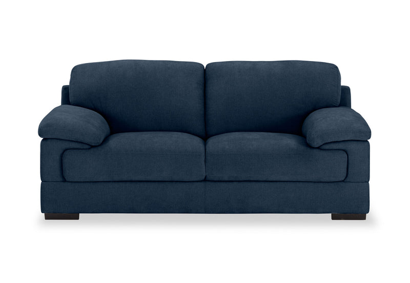 CANDACE FABRIC 2 SEATER SOFA NAVY