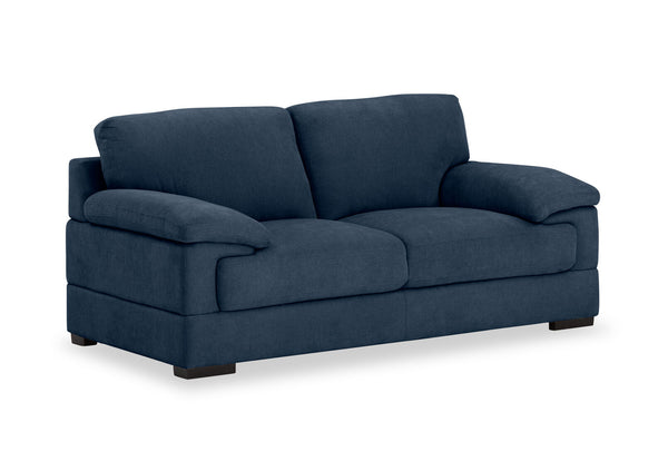 CANDACE FABRIC 2 SEATER SOFA NAVY