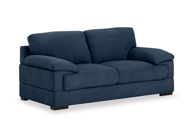 CANDACE FABRIC 2 SEATER SOFA NAVY