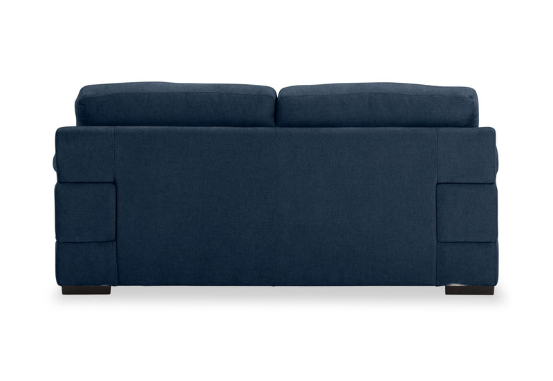 CANDACE FABRIC 2 SEATER SOFA NAVY