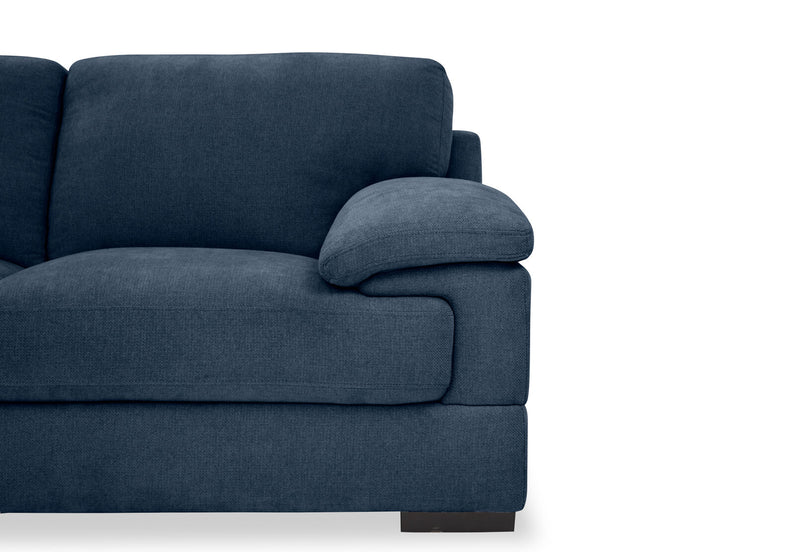CANDACE FABRIC 2 SEATER SOFA NAVY