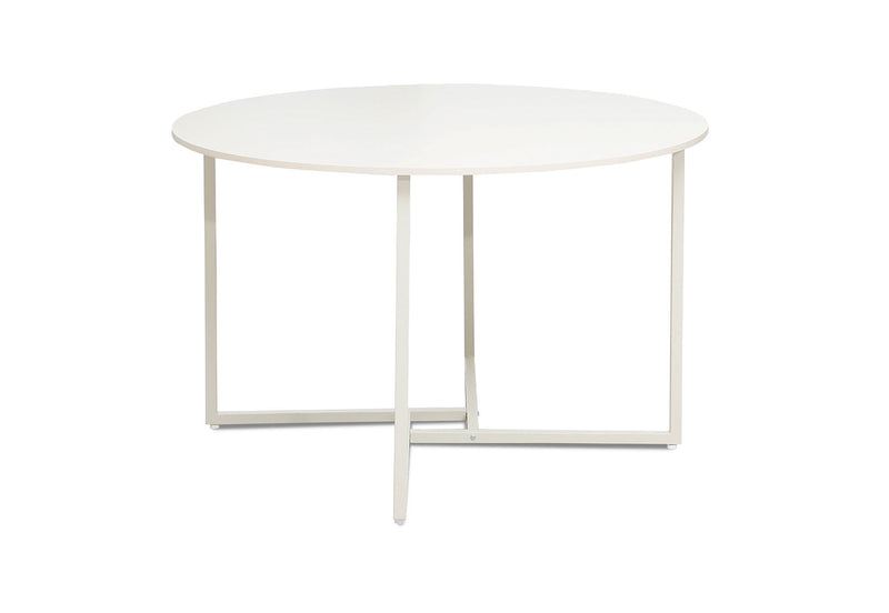 DELEON DINING TABLE OFF WHITE