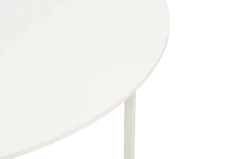 DELEON DINING TABLE OFF WHITE