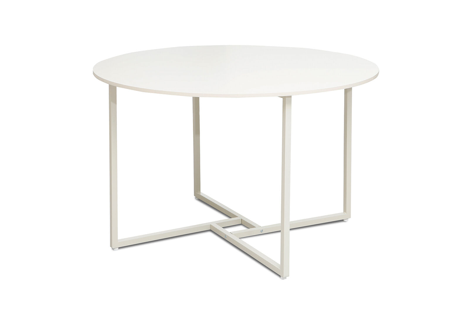 DELEON DINING TABLE OFF WHITE