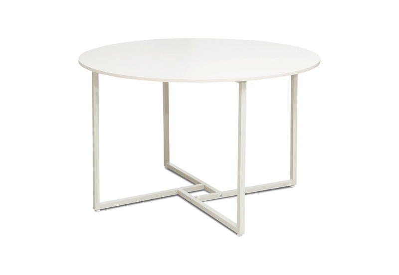 DELEON DINING TABLE OFF WHITE