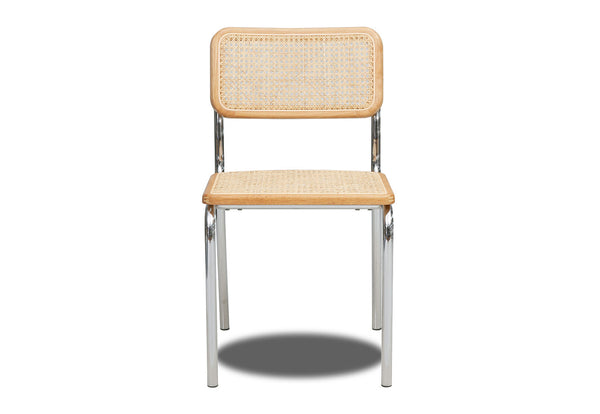 FITZGERALD SET OF 2 DINING CHAIRS 	NATURAL