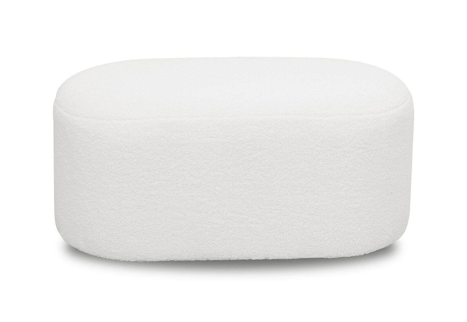 GILMORE OTTOMAN WHITE