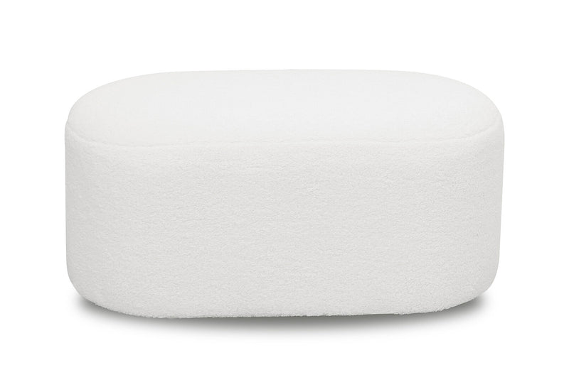 GILMORE OTTOMAN WHITE