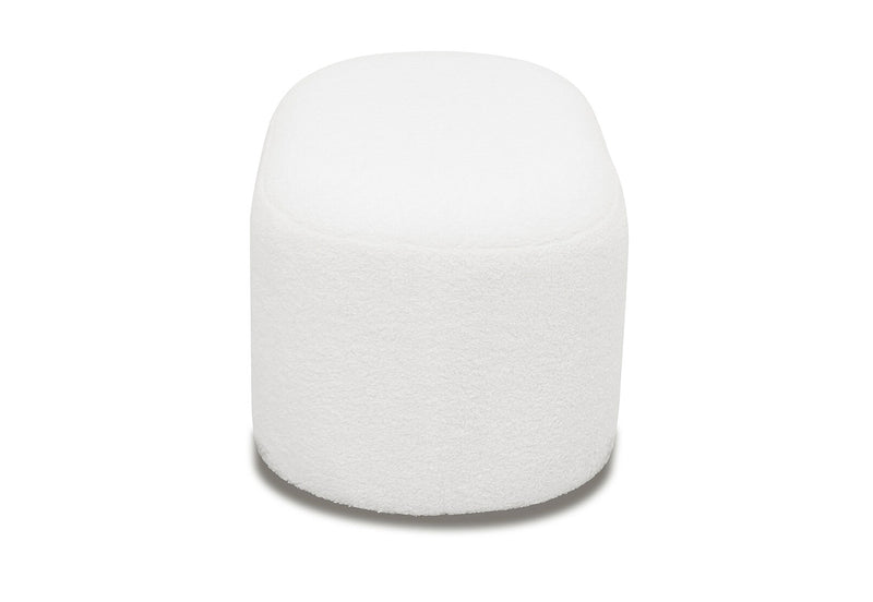 GILMORE OTTOMAN WHITE