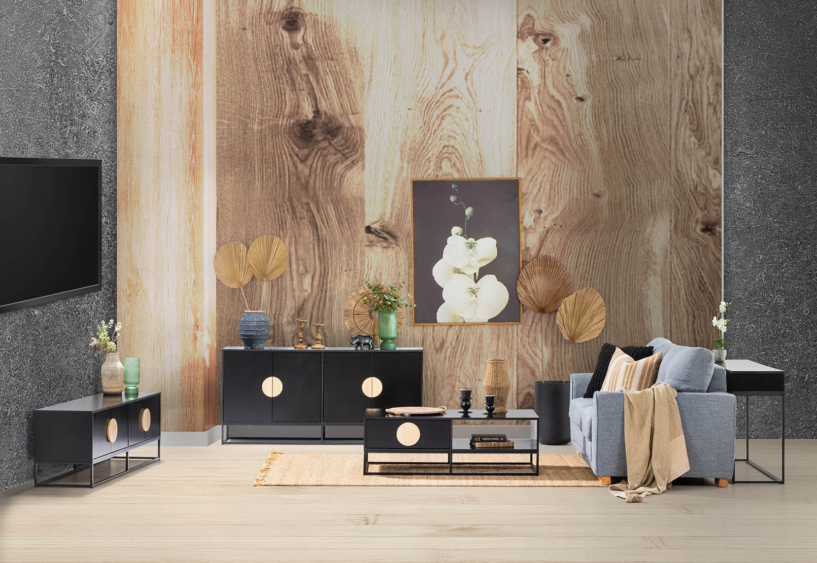 PEGASUS BUFFET BLACK