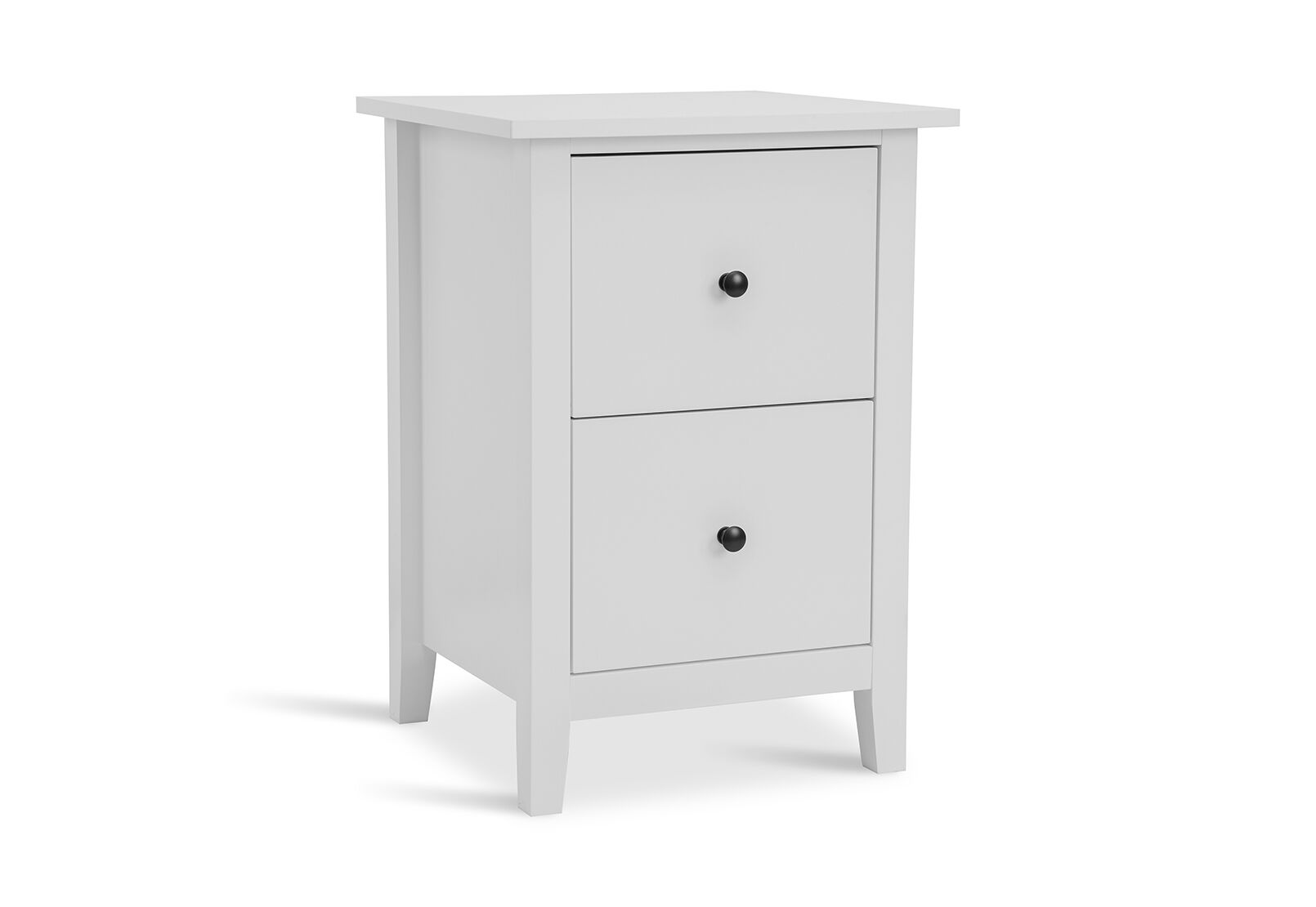 MARSH BEDSIDE TABLE WHITE