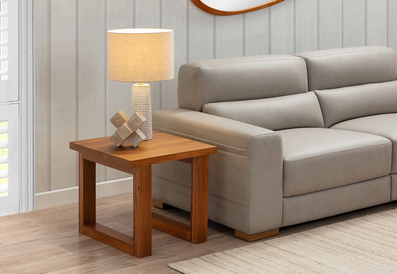 CULLIN LAMP TABLE BLACKWOOD