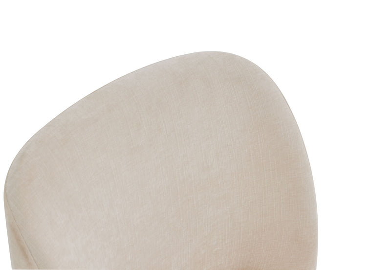 CEDRIC DINING CHAIR 	CREAM