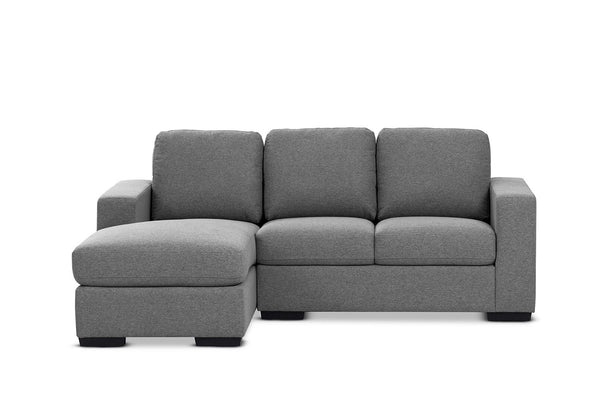 KIRBY 3 SEATER LHF CHAISE DARK GREY