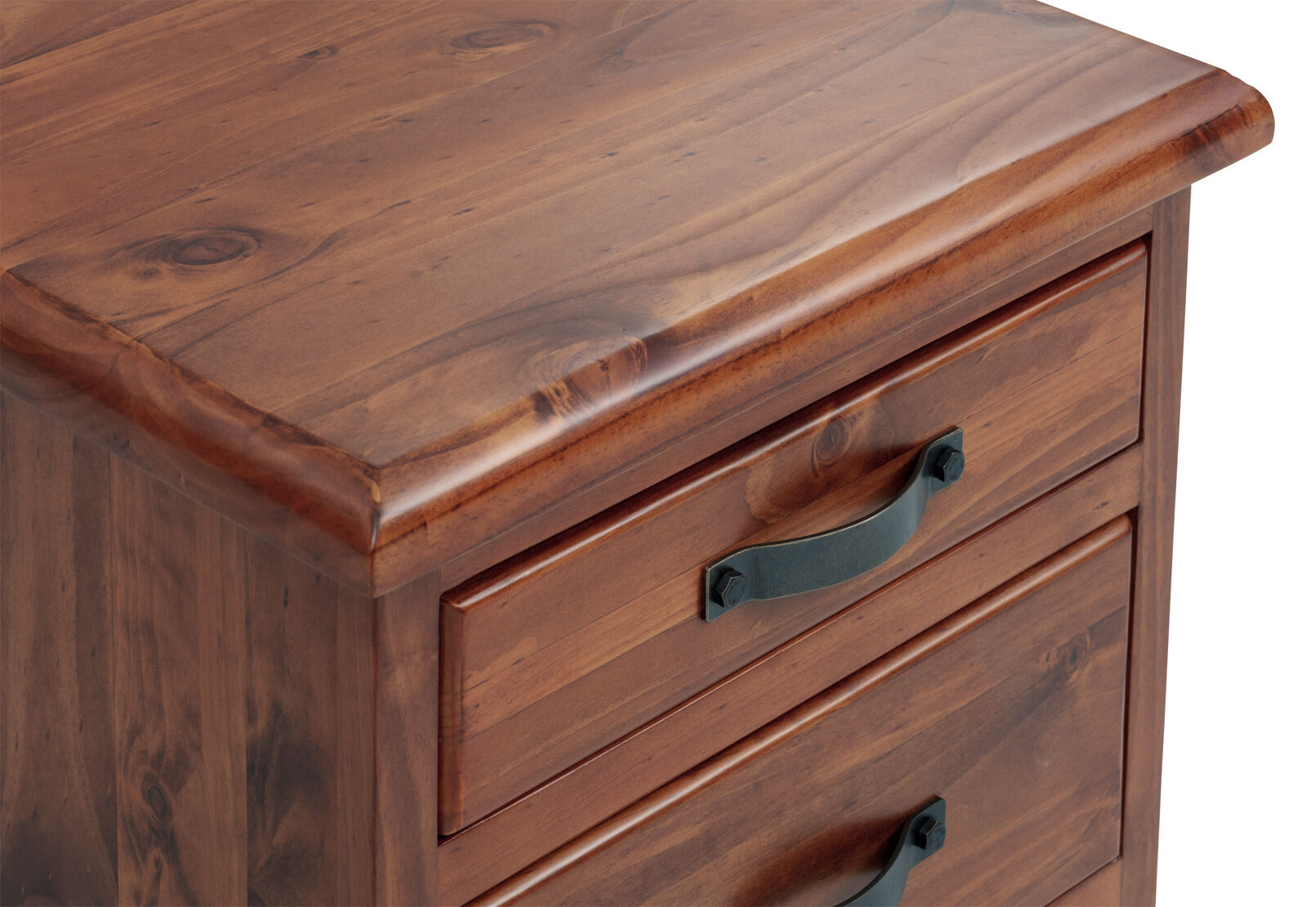 CALLAGHAN 3 DRAWER BEDSIDE RUSTIC