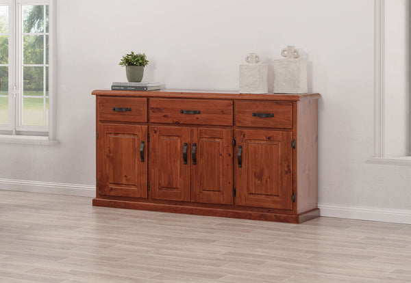 CALLAGHAN 4 DOOR 3 DRAWER BUFFET RUSTIC