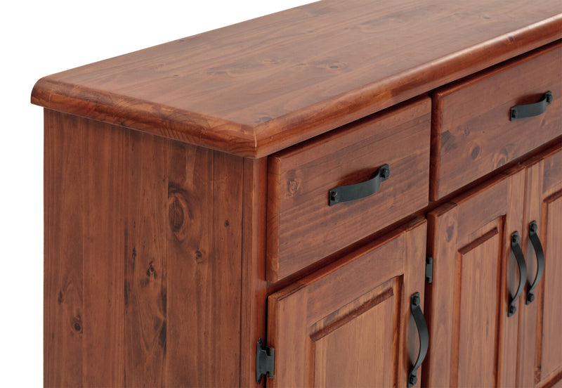 CALLAGHAN 4 DOOR 3 DRAWER BUFFET RUSTIC