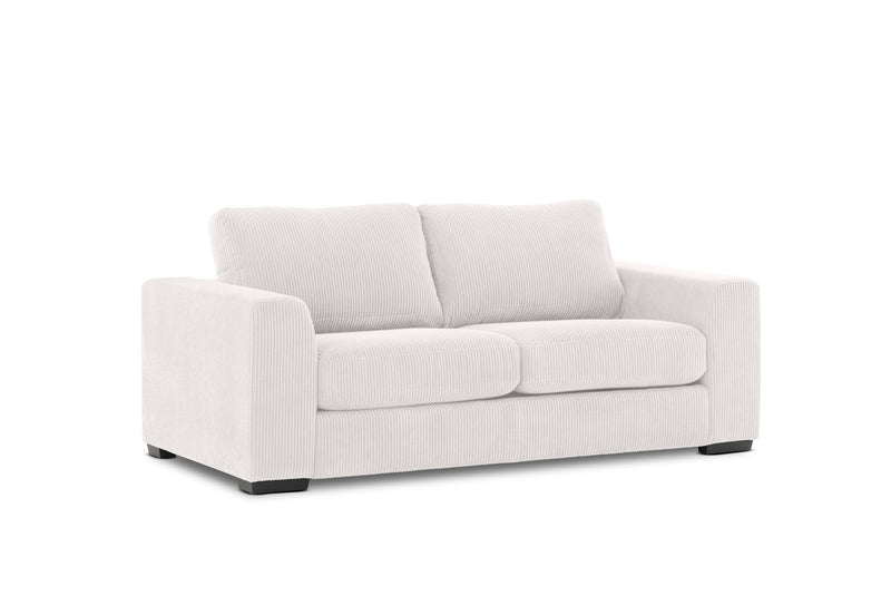 KOAH FABRIC 2.5 SEATER SOFA BED LIGHT GREY