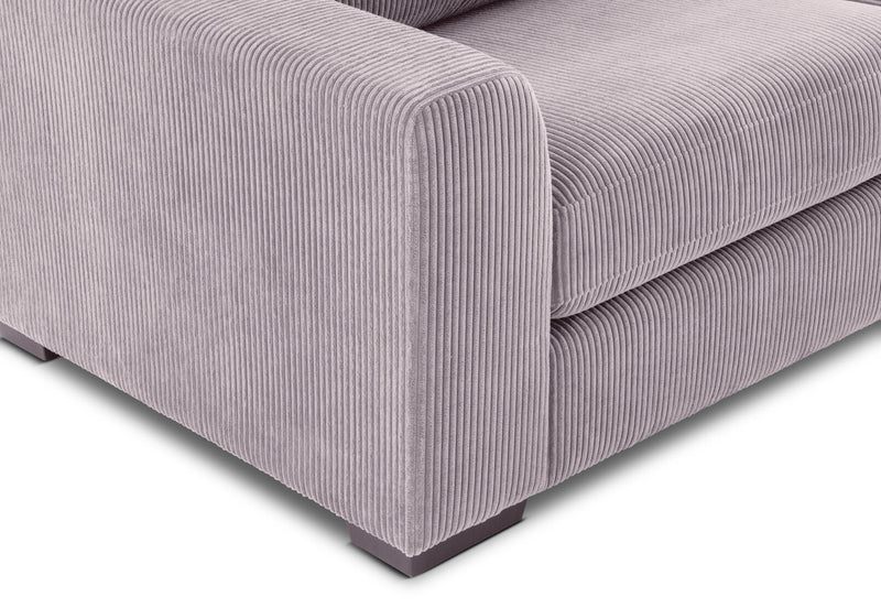 KOAH FABRIC 3.5 SEATER SOFA BED GREY
