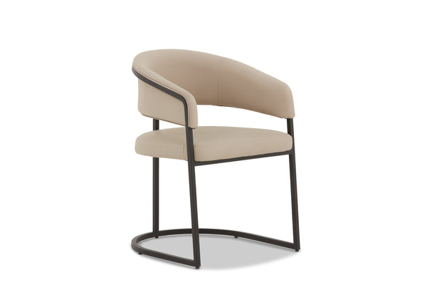 AMBROSE DINING CHAIR 	TAUPE