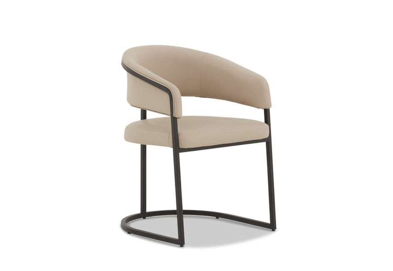 AMBROSE DINING CHAIR 	TAUPE