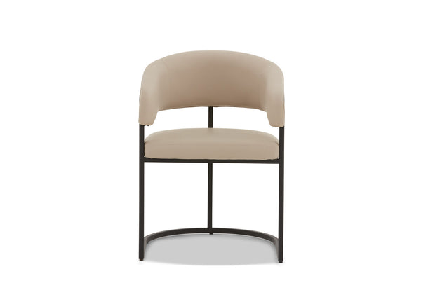 AMBROSE DINING CHAIR 	TAUPE